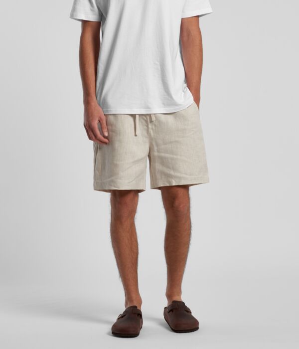 AS Colour Mens Linen Shorts Thumbnail