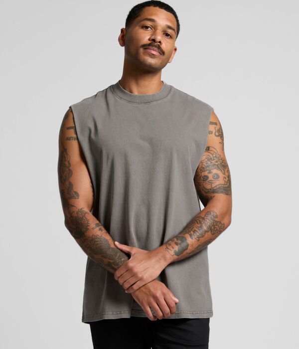 Mens Heavy Faded Tank Thumbnail