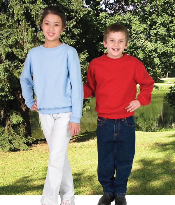 Kids Crew Neck Sweatshirt Thumbnail