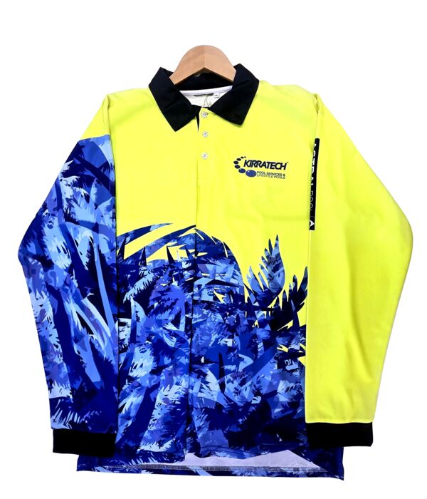 Sublimated Long Sleeve Polo Thumbnail