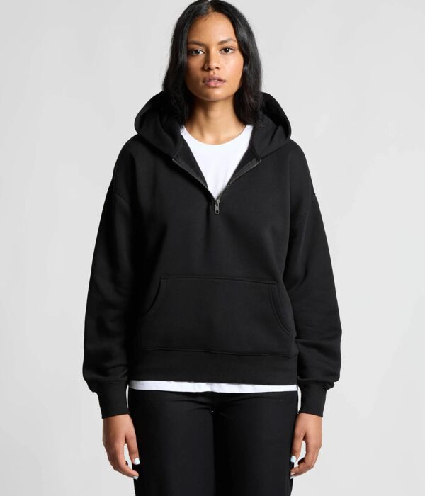 Wo's Relax Half Zip Hood 4164 Thumbnail