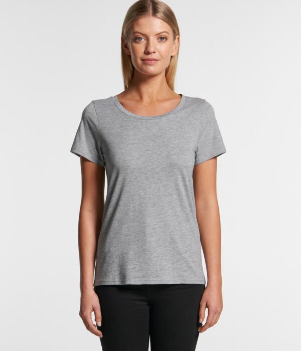 AS Colour Women's Shallow Scoop Tee - 4011 Thumbnail