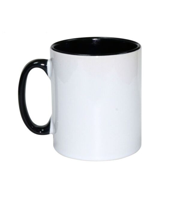 Black Rim Ceramic Mug Thumbnail